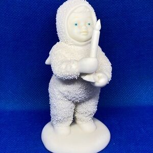 Retired Dept 56 Snowbaby: “Just One Little Candle”